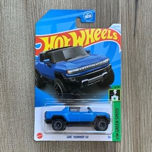Hot Wheels Blue GMC Hummer EV Truck HW  Electric Vehicle Car Hotwheels New 2024